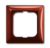 ABB Basic 55 Фойе (красный) Рамка 1-ая 1725-0-1516 2CKA001725A1516