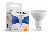 Лампа светодиодная Voltega Simple GU10 7Вт 2800K VG2-S2GU10warm7W