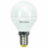 Лампа светодиодная Voltega Simple E14 6Вт 4000K VG2-G2E14cold6W-D