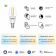 Лампа светодиодная с управлением через Wi-Fi Gauss Smart Home E14 4.5Вт 2000-6500K 1250112