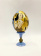 Яйцо интерьерное на подставке Климт "Ожидание" 20см