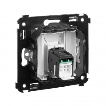 DKC Avanti Закаленная сталь Компьютерная розетка RJ-45 один  категория 5e