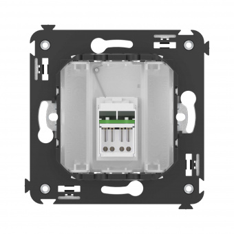DKC Avanti Белое облако Компьютерная розетка RJ-45 один  категория  6А
