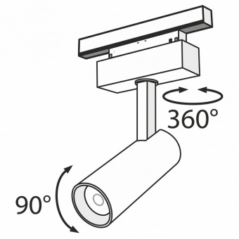 Светильник на штанге Maytoni Track lamps TR019-2-10W3K-B
