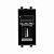 DKC Avanti Черный квадрат Розетка тип А-А USB 2.0 1 модуль