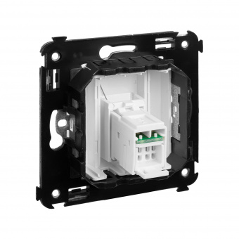 DKC Avanti Белое облако Компьютерная розетка RJ-45 один  категория  6А