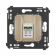 DKC Avanti Ванильная дымка Компьютерная розетка RJ-45 один  категория  6А