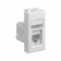 DKC Avanti Белое облако Компьютерная розетка RJ-45  категория 6А 1 модуль