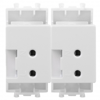 DKC Avanti Белое облако Зарядное устройство USB 2.1А 2 модуля