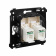 DKC Avanti Ванильная дымка Компьютерная розетка RJ-45 двойная категория 6А DKC Avanti Ванильная дымка Компьютерная розетка RJ-45 двойная категория 6А