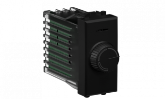 DKC Avanti Черный матовый Диммер поворотный 1 модуль