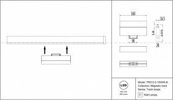 Накладной светильник Maytoni Track lamps TR013-2-10W4K-B