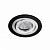 Встраиваемый светильник MEGALIGHT SAC 021D-4 black/silver