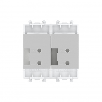 DKC Avanti Белое облако Зарядное устройство USB 2.1А 2 модуля