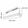 Накладной светильник Maytoni Track lamps TR013-2-20W4K-B Накладной светильник Maytoni Track lamps TR013-2-20W4K-B