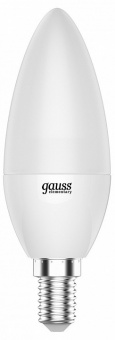Лампа светодиодная Gauss E14 6Вт 3000K 33116