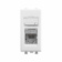 DKC Avanti Белое облако Компьютерная розетка RJ-45 категория 6 экранированная 1 модуль DKC Avanti Белое облако Компьютерная розетка RJ-45 категория 6 экранированная 1 модуль