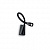 Настенные светильники Ideal Lux GOOSE AP1 NERO