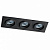 Встраиваемый светильник MEGALIGHT SAG 303-4 black/black