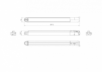 Накладной светильник Maytoni Basis TR000-1-10W3K-W