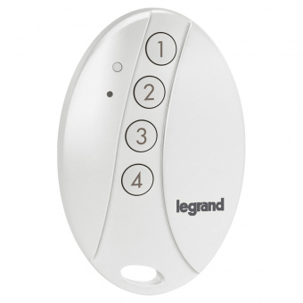 Legrand радио пульт - брелок с 4 кнопками