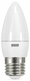 Лампа светодиодная Gauss Led Elementary Candle E27 6Вт 3000K 33216