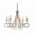 Люстра Elstead Interior, Арт. CRT8-SILVER-GOLD