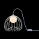 Настольная лампа декоративная Maytoni Polly MOD542TL-01W Настольная лампа декоративная Maytoni Polly MOD542TL-01W