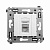 DKC Avanti Белое облако Компьютерная розетка RJ-45 одинарная  категория  6 экранированная