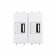 DKC Avanti Белое облако Зарядное устройство USB 2.1А 2 модуля
