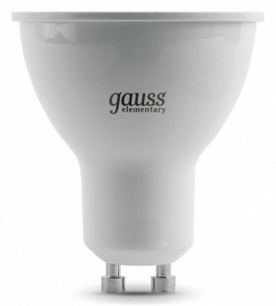 Лампа светодиодная Gauss Софит GU10 9Вт 3000K 13619