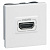 Legrand Mosaiс Розетка HDMI , типа A, 2 модуля, белый 78768