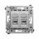 DKC Avanti Закаленная сталь Компьютерная розетка RJ-45 двойная категория 6 экранированная DKC Avanti Закаленная сталь Компьютерная розетка RJ-45 двойная категория 6 экранированная