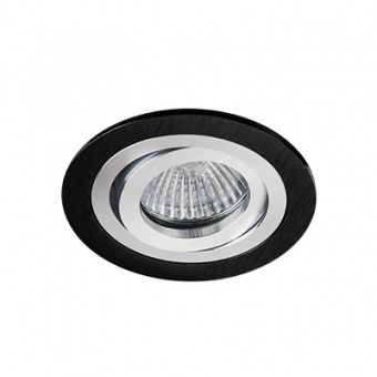 Встраиваемый светильник MEGALIGHT SAC 021D-4 black/silver