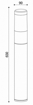 Наземный низкий светильник Maytoni Koln O590FL-L8B4K1