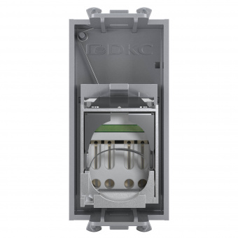 DKC Avanti Закаленная сталь Компьютерная розетка RJ-45  категория  6 экранированная 1 модуль