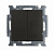 ABB Basic 55 Шато (чёрн) Переключатель 2-х клавишный 2006/6/6 UC-95-507 2CKA001012A2181