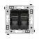 DKC Avanti Черный квадрат Компьютерная розетка RJ-45 двойная категория 6А DKC Avanti Черный квадрат Компьютерная розетка RJ-45 двойная категория 6А