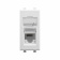 DKC Avanti Белое облако Компьютерная розетка RJ-45  категория 6А 1 модуль