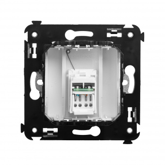 DKC Avanti Белое облако Компьютерная розетка RJ-45 один  категория  6А