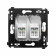 DKC Avanti Белое облако Розетка RJ-45 5e двойная DKC Avanti Белое облако Розетка RJ-45 5e двойная