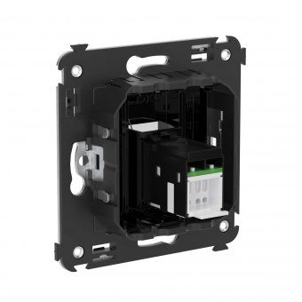 DKC Avanti Черный квадрат Компьютерная розетка RJ-45 один  категория  6А