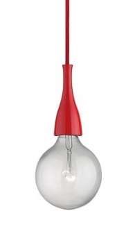 Светильник подвесной IDEAL LUX MINIMAL SP1 RED