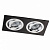Встраиваемый светильник MEGALIGHT SAG 203-4 black/silver