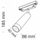 Светильник на штанге Maytoni Track lamps TR019-2-7W3K-B Светильник на штанге Maytoni Track lamps TR019-2-7W3K-B