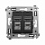DKC Avanti Черный матовый Компьютерная розетка RJ-45 двойная  категория 5e экранированная