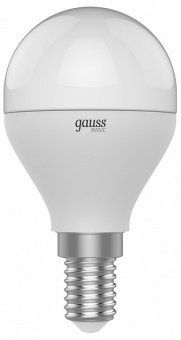Лампа светодиодная Gauss Basic E14 7.5Вт 4100K 1053128