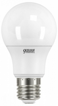 Лампа светодиодная Gauss Led Elementary A60 E27 7Вт 3000K 23217A