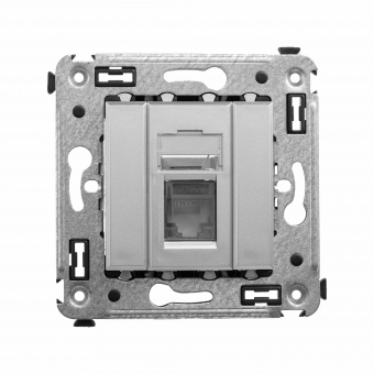 DKC Avanti Закаленная сталь Компьютерная розетка RJ-45 один  категория  6А
