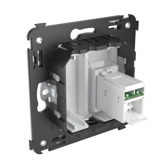 DKC Avanti Белое облако Розетка RJ-45 5e одинарная